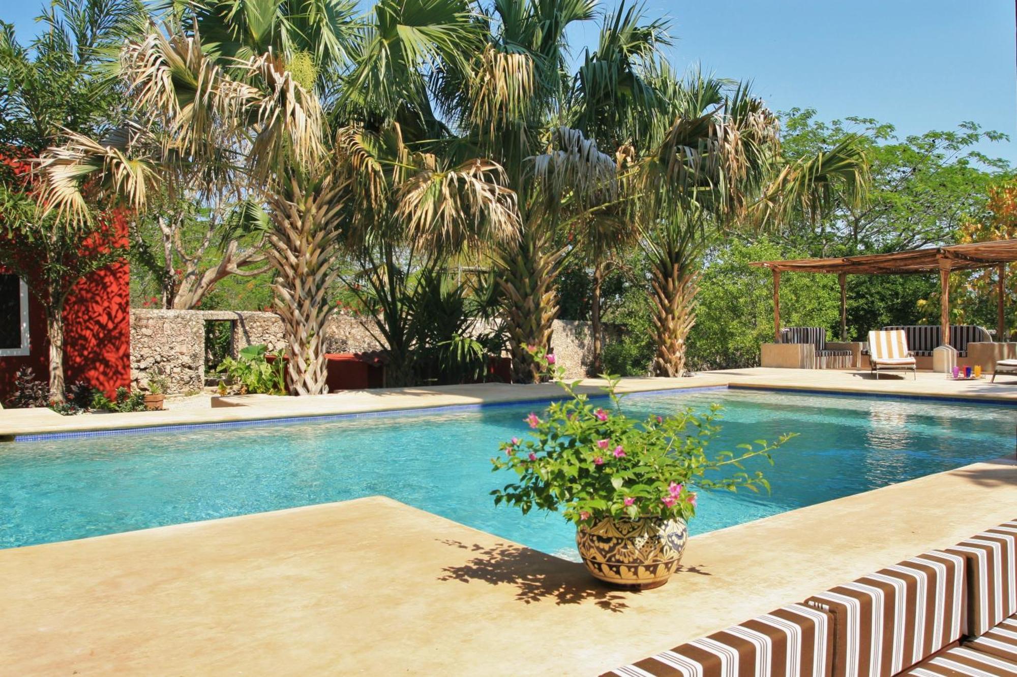 Hacienda Santa Cruz Mérida Exteriör bild