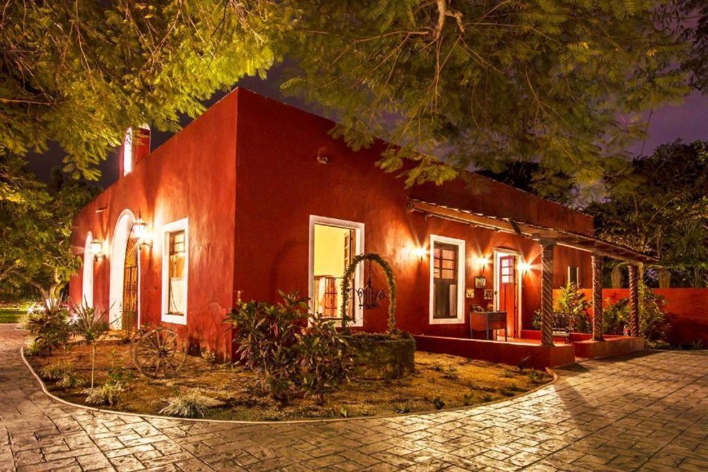 Hacienda Santa Cruz Mérida Exteriör bild