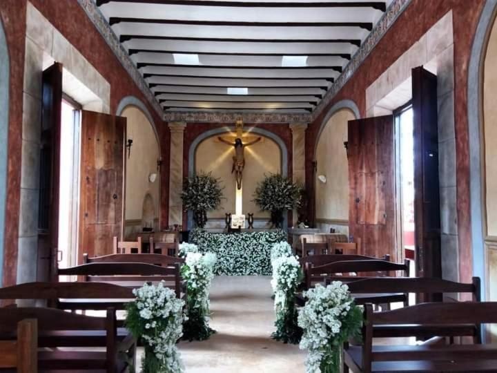 Hacienda Santa Cruz Mérida Exteriör bild